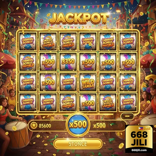 668jili jackpot bonus grid