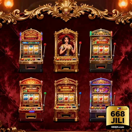668jili slot machines display 4