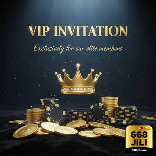 668jili vip invitation crown chips 2