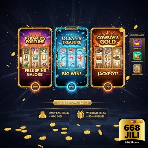668jili slot game promotions